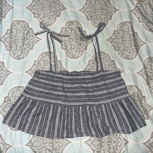 Roxy Gray Bikini Mood Top
